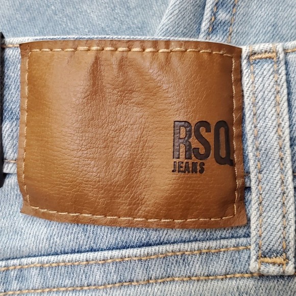 New With Tags Mens RSQ Slim Straight Blue Jeans Denim Vintage Flex Size 29x30 - Picture 9 of 12